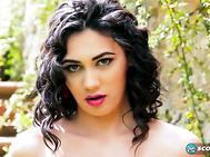 Too bad the neighbors couldn't see Alexya do her gardening in the nude.