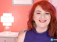 We found this redheaded honey in Missouri and put forth the proposition that all girls are not created equal and that's why she should model for us.