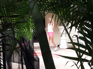 Jewel Jensen  - Spying on His Neighbor's Workout.