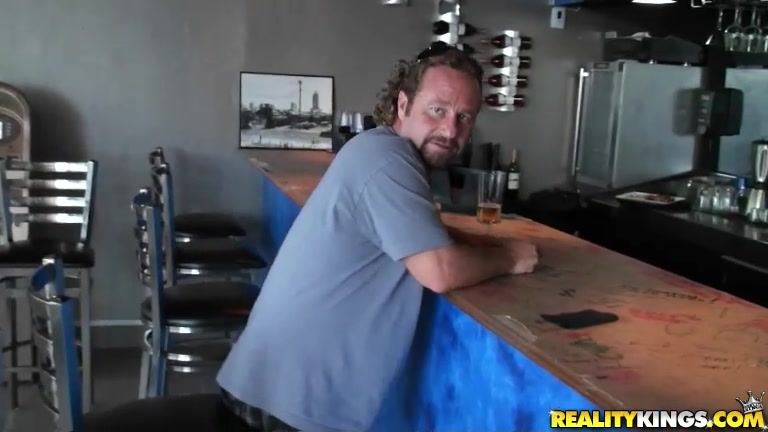 The living legend himself chilling in the local bar drinking beer after beer.