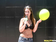 This week on Money Talks we challenge some ladies to pop some balloons.