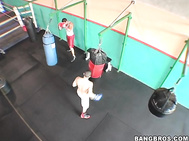 Boxing can be a difficult sport, but when you throw in some sexy babes, boxing turns out to be fun.