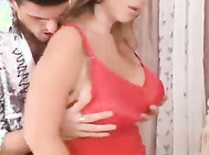 Fabulous Natural Knockers Assfuck