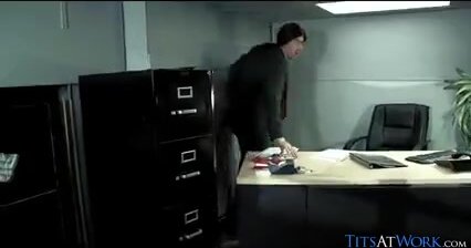 Finding a Sexy Redhead in the Office