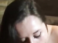 Gf Couple Huge Boobs Housewife Oral