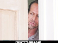 FamilyStrokes - Daughter Fucks Step-Dad While Mommy Showers
