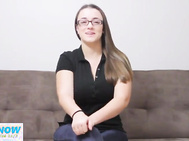 Bbw innocent PAWG in Jeans with Huge Tits and Glasses