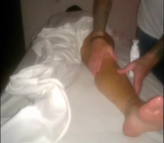 Tits massage leads to orgasm