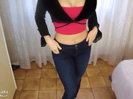 Innocent russian with huge tits let me fuck her and cum inside her vagina