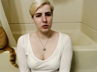 Femdom Gf Sissy Training Includes Chastity, Pissing, Ass Fuck, Blowjob