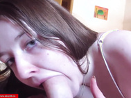CloseUp oral ending with Cum in Mouth - SexyBBellie