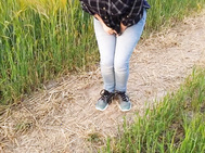 Alice - Desperate to Pee, then Lost it and Pissed myself in Jeans and Panties ;)