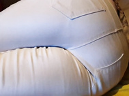 Bedwetting in Pee Stained White Jeans. Feeling Lazy and Wet the Bed again ;p